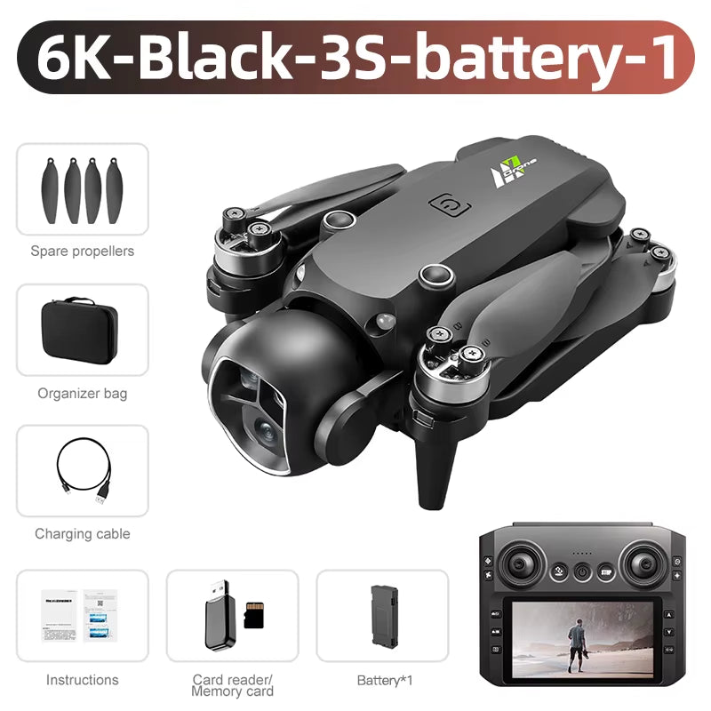 Xiaomi  M7 Drone 4K Professional 8K HD Aerial Photography Drone 5G WIFI Brushless Power RC Foldable Quadcopter Dron Gifts