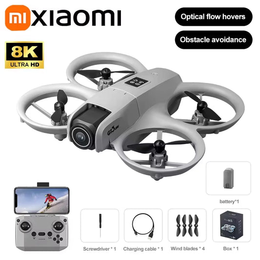Xiaomi Gt3 Max Drone 8K Hd Aerial Photography Large Screen Optical Flow Positioning Brushless Intelligent Obstacle Avoidance
