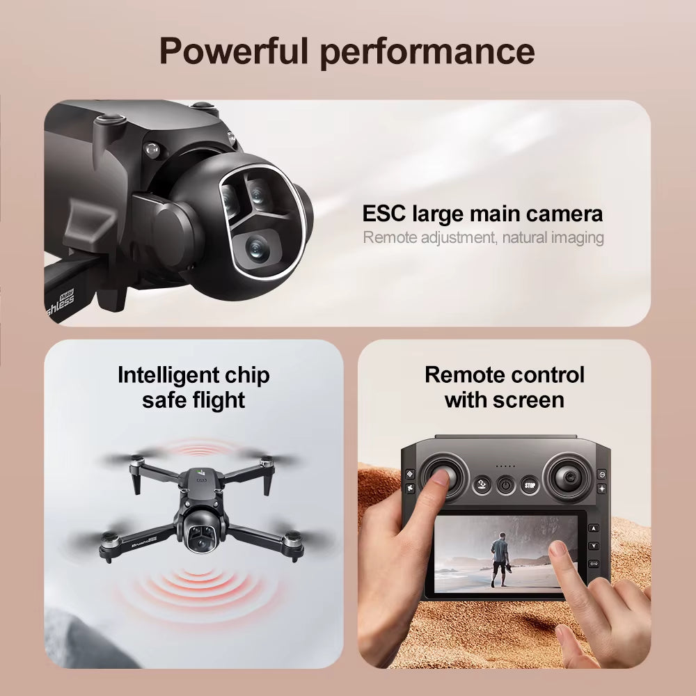 Xiaomi  M7 Drone 4K Professional 8K HD Aerial Photography Drone 5G WIFI Brushless Power RC Foldable Quadcopter Dron Gifts