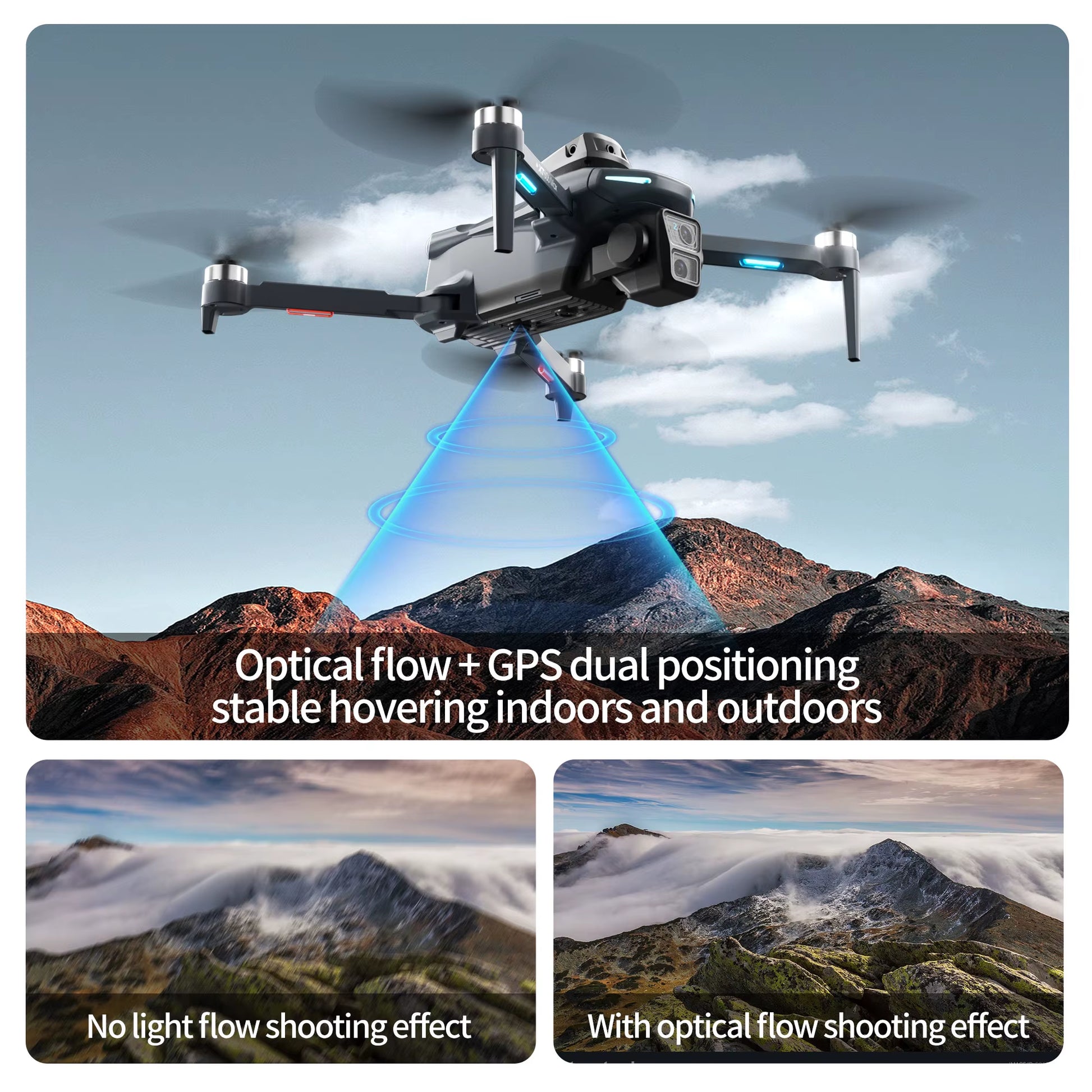 Xiaomi XT606GPS Screen Brushless Aerial Photography Drone 4K HD Dual Camera Brushless Motor 5G WIFI Remote Control Quadcopter