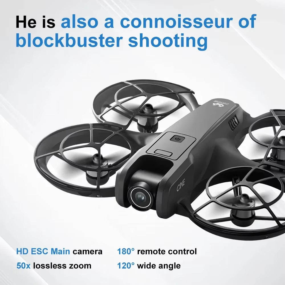 NEW V666 Drone for Xiaomi 8K Professional WIFI 5G Dron Obstacle Avoidance Brushless Altitude Headless Mode RC Quadcopter Toys