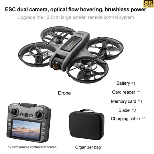 S156 GPS 8K Professionele HD 360 ° Vermijden FPV Opvouwbaar Quadcopter-Speelgoed Dubbele Camera'S 5G WIFI Borstelloze
