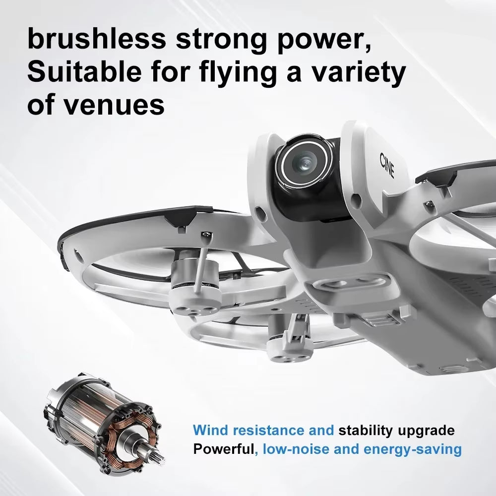 NEW V666 Drone for Xiaomi 8K Professional WIFI 5G Dron Obstacle Avoidance Brushless Altitude Headless Mode RC Quadcopter Toys