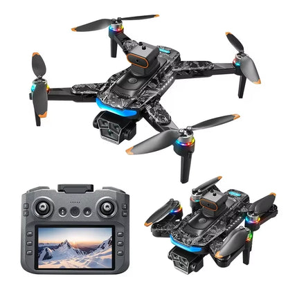 Xiaomi A14 PRO MAX Drone Brushless 8K Three HD Camera Remote Control with Screen Optical Flow Intelligent Foldable Quadcopter