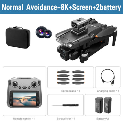 New for Xiaomi V198 GPS MAX Drone with 8K Professional HD Camera 5G Wifi Brushless Laser Barrier Avoidance Folding Quadcopter